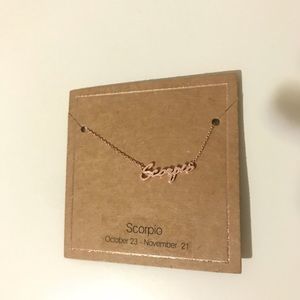 Scorpio Necklace